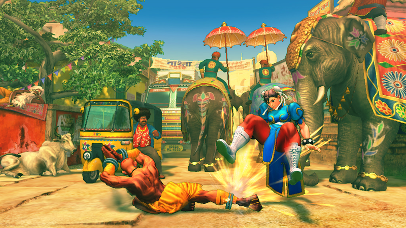 Illustration for article titled The New Stages of Super Street Fighter IV